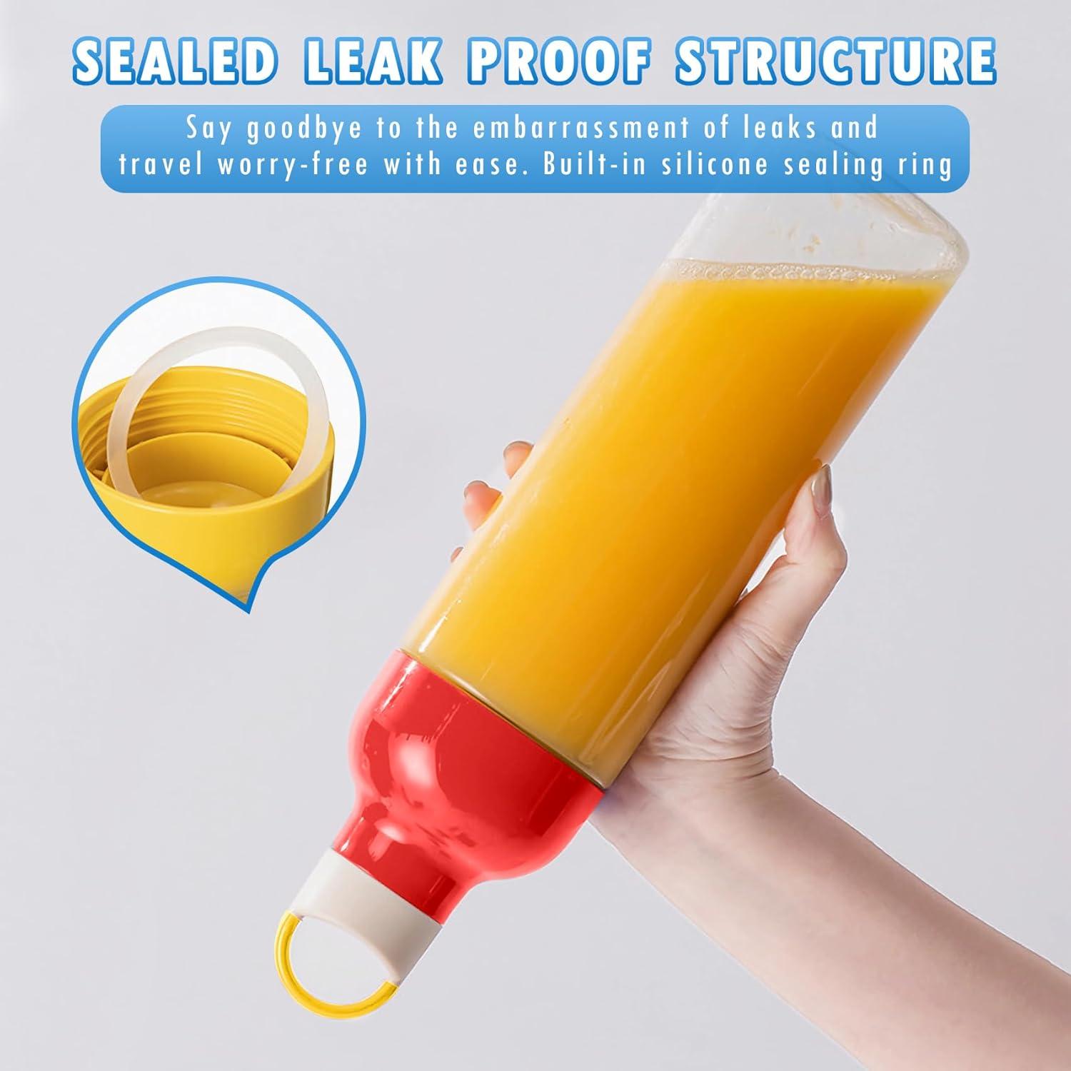 Botella de Agua OneNine 800ml con Infusor a Prueba de Fugas