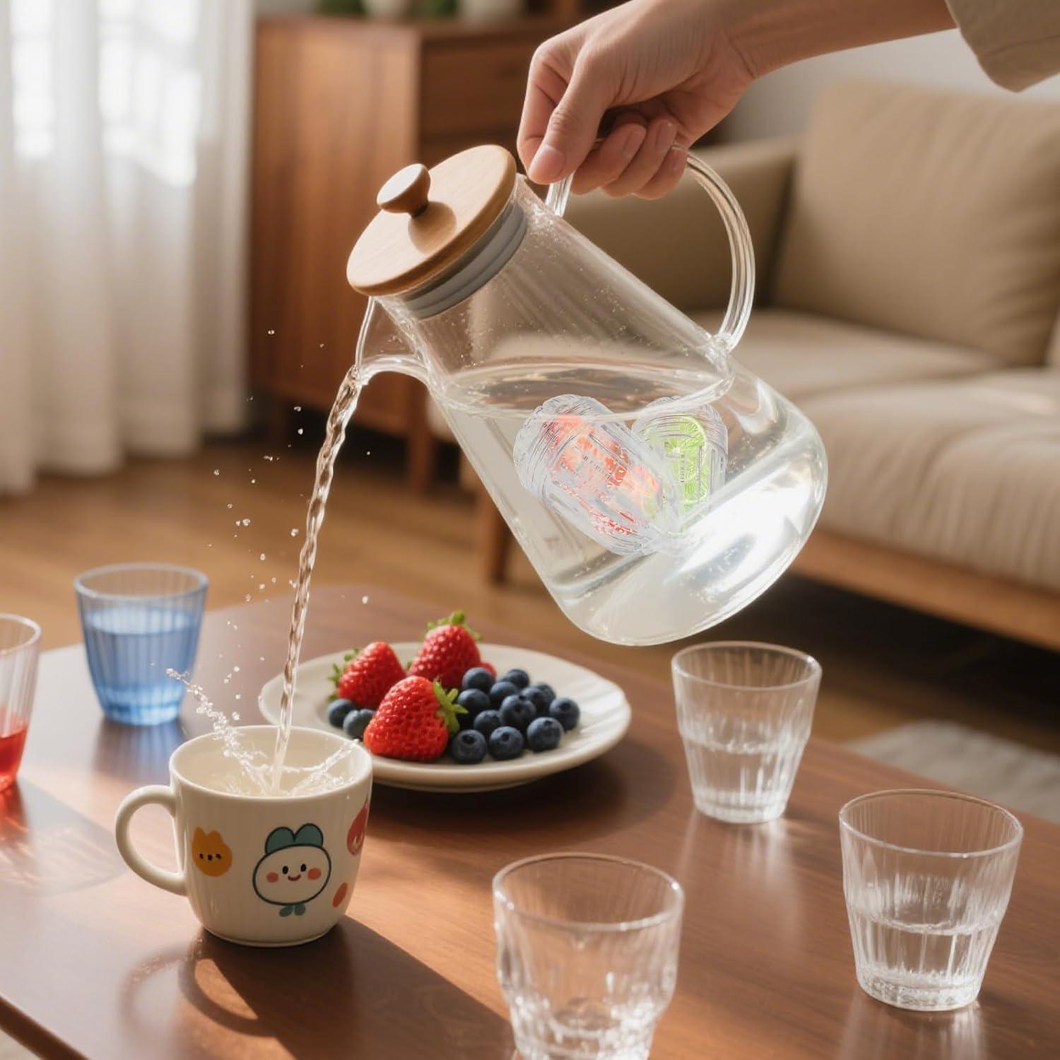 3 Pcs Infusor de Frutas KCMOSGI para Botellas Boca Ancha