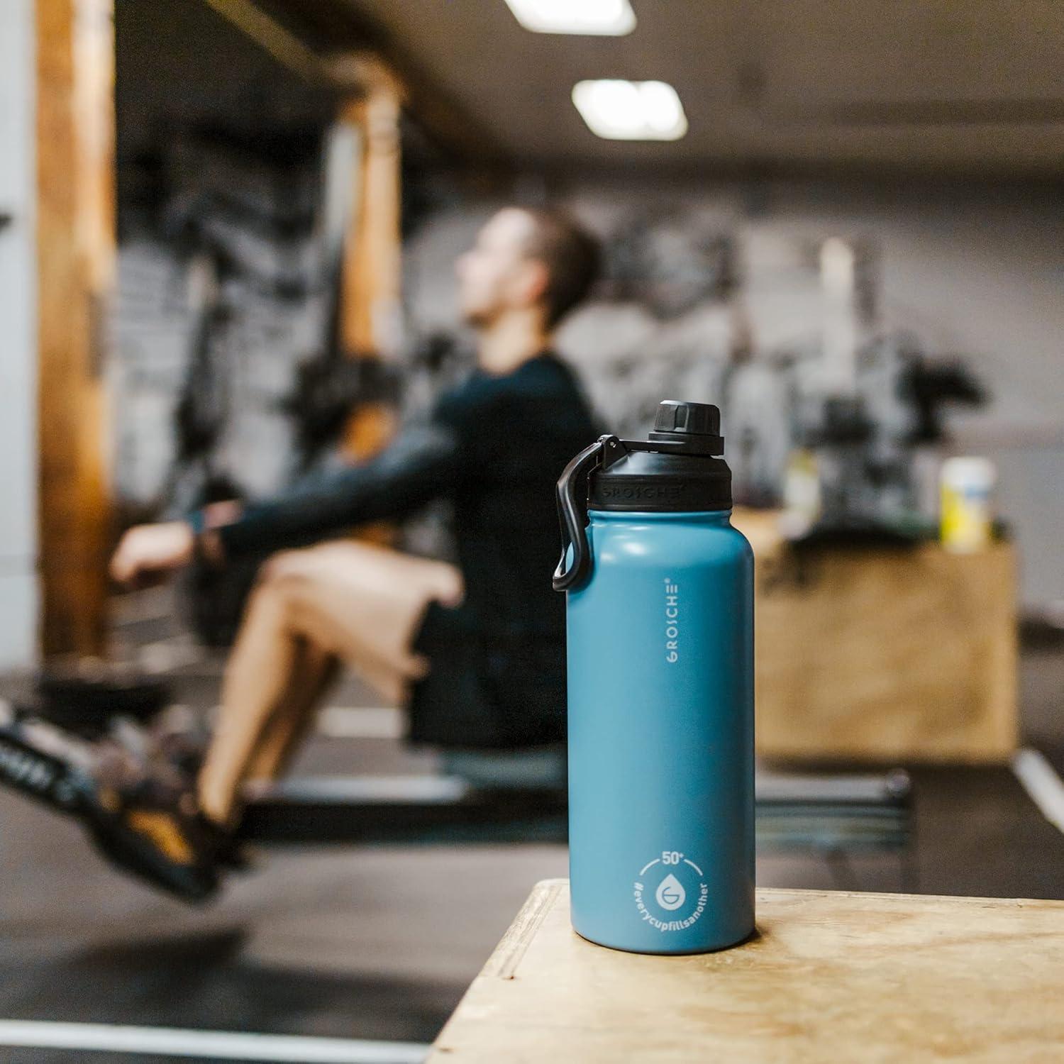 Botella Infusora de Té GROSCHE Chicago 946 ml Acero Inoxidable