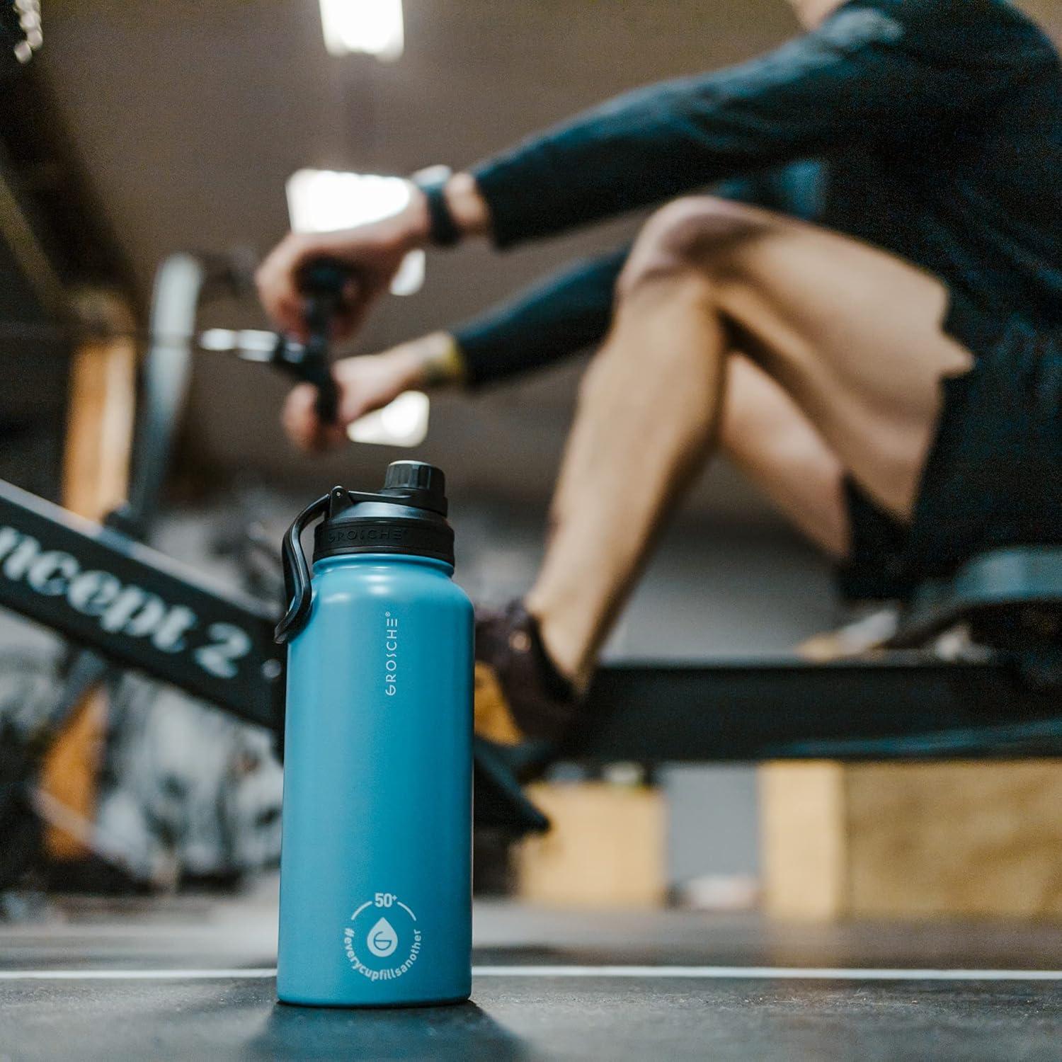 Botella Infusora de Té GROSCHE Chicago 946 ml Acero Inoxidable