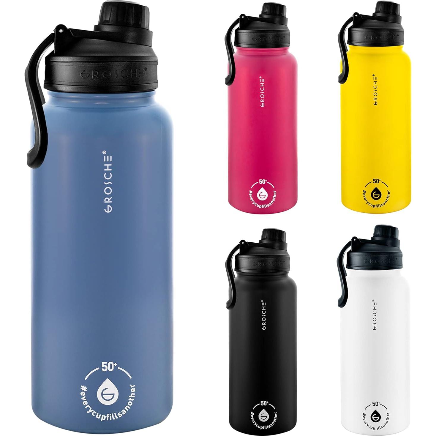 Botella Infusora de Té GROSCHE Chicago 946 ml Acero Inoxidable