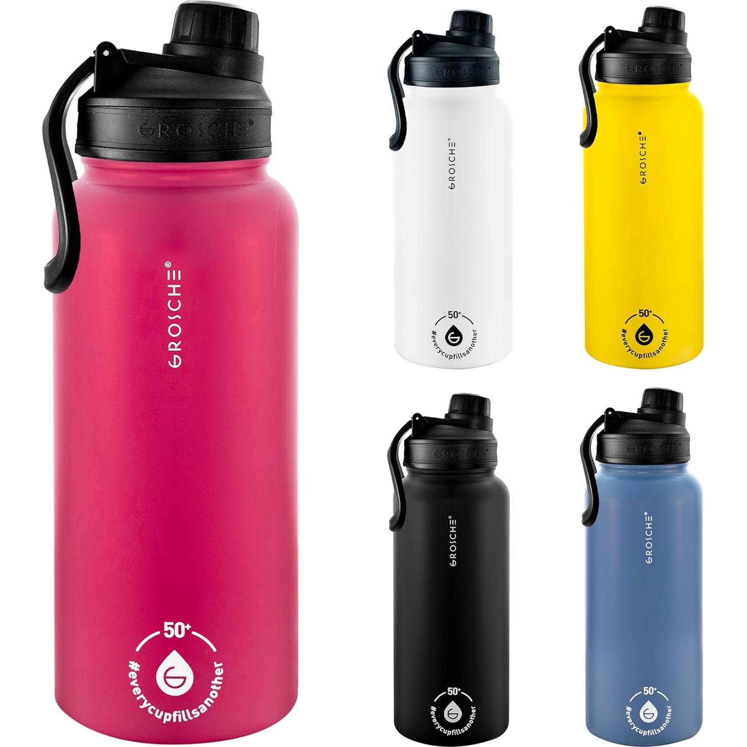 Botella Infusora de Té GROSCHE Chicago 946 ml Acero Inoxidable