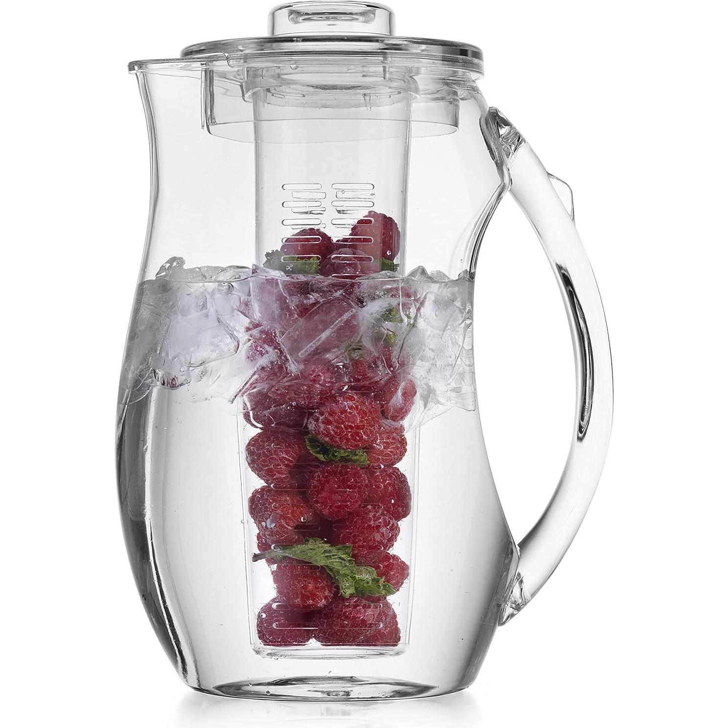 Jarra Infusora de Agua Home Essentials 2.76L Acrílico Irrompible