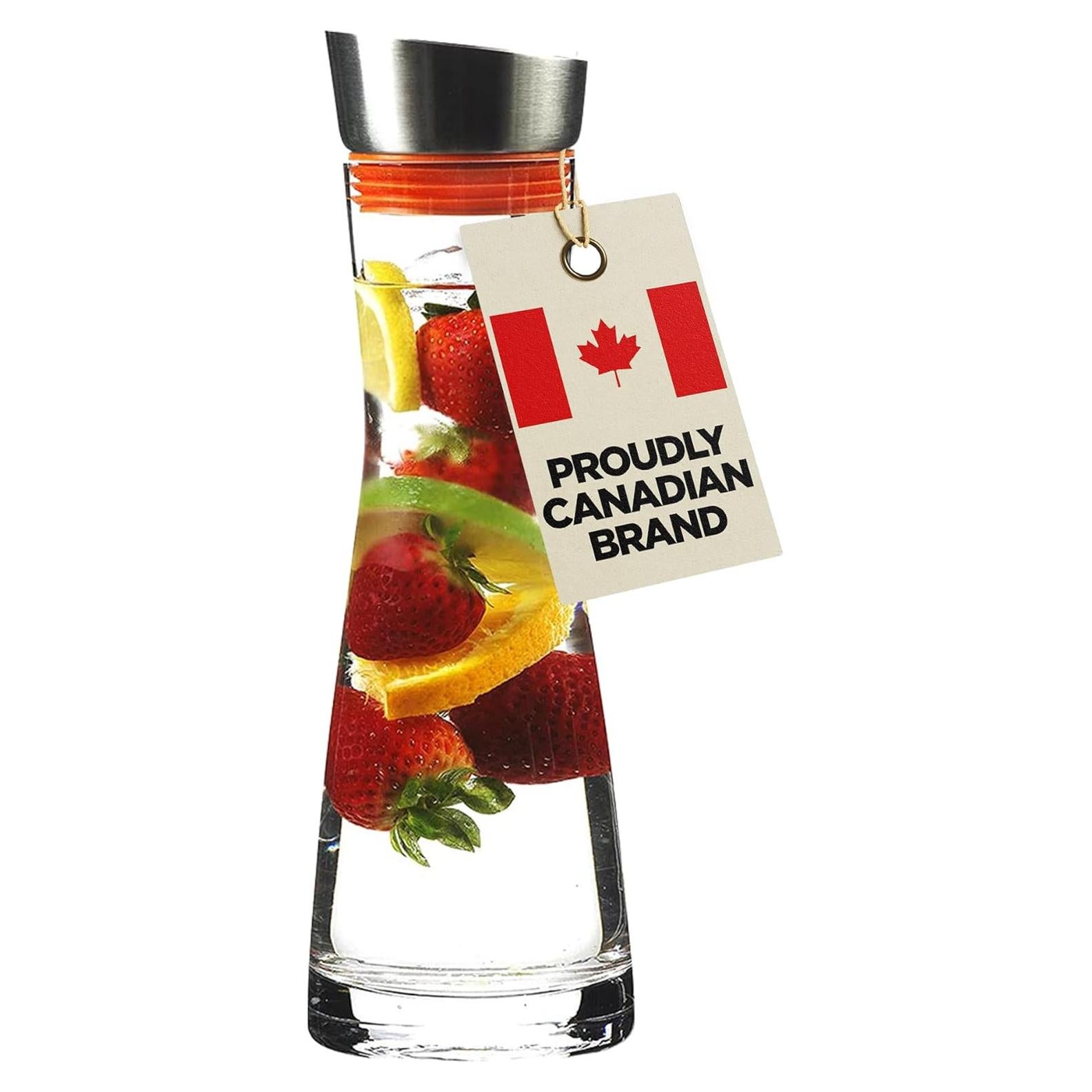 Grosche Rio Jarra de Vidrio 1000ml con Tapa y Filtro