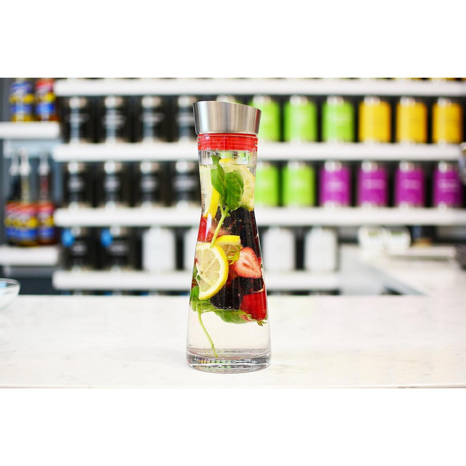 Grosche Rio Jarra de Vidrio 1000ml con Tapa y Filtro