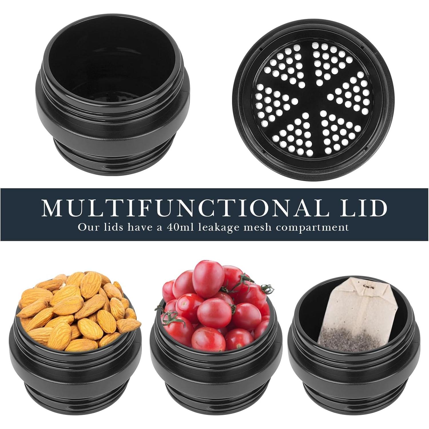 Tapa de Botella de Agua Linkidea con Infusor de Té 0.53L a 1.89L