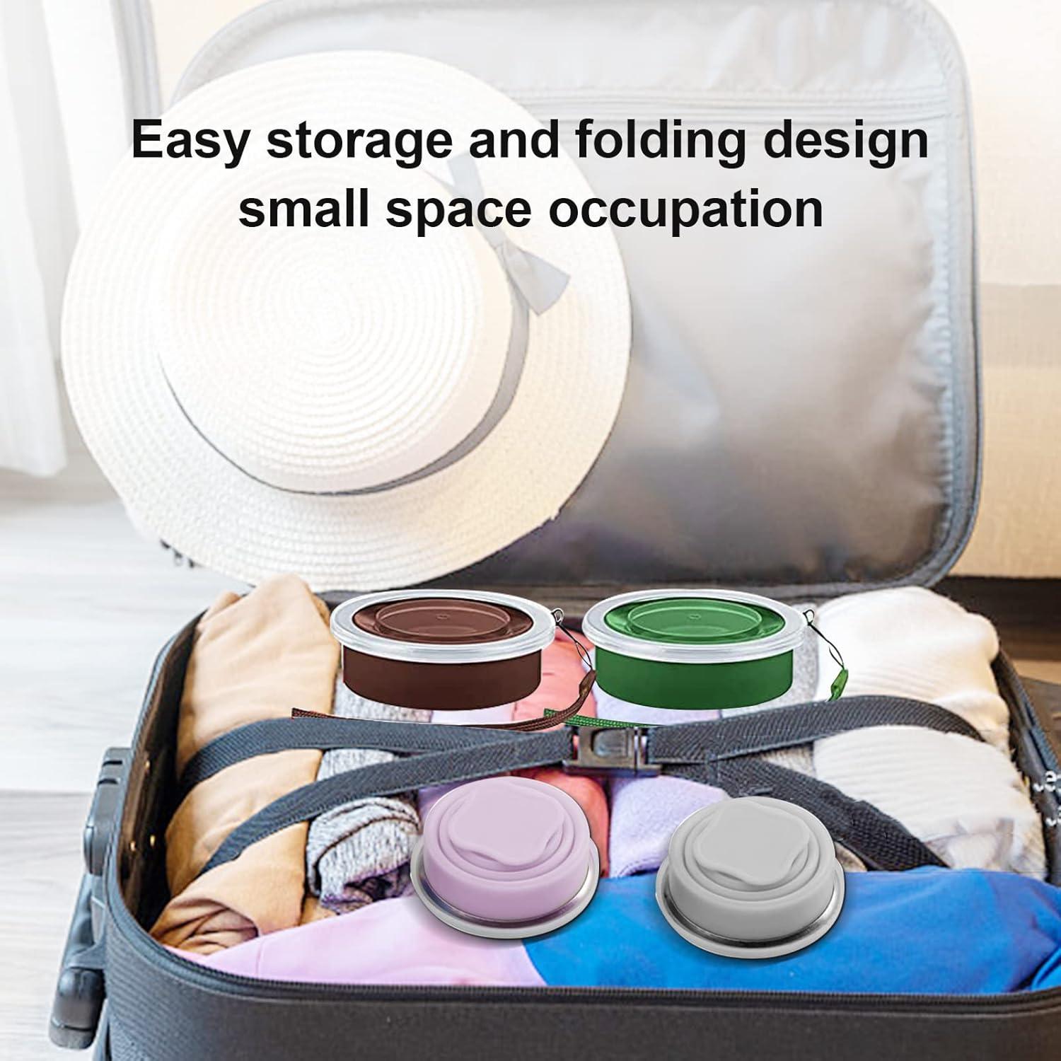 Taza Plegable de Silicona JIELUO 200ml 6Pack para Viaje