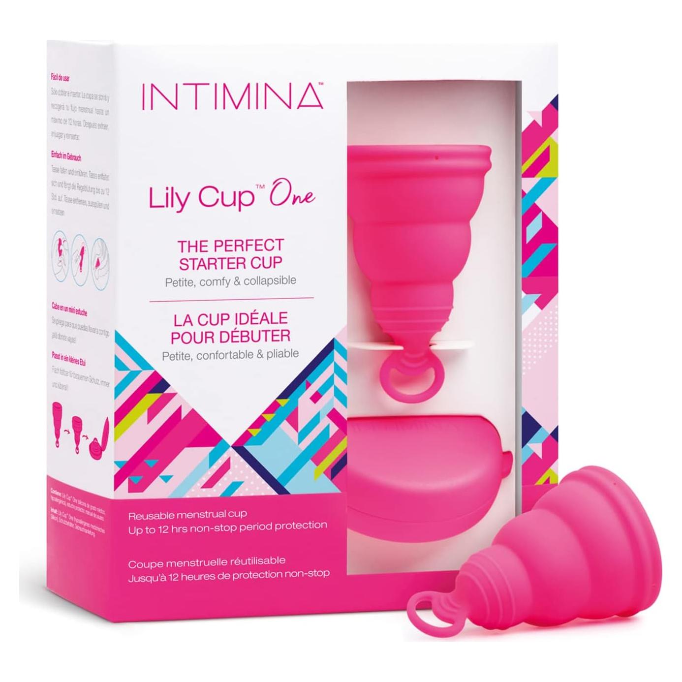 Copa Menstrual Intimina Lily Cup One para Principiantes 4.7cm