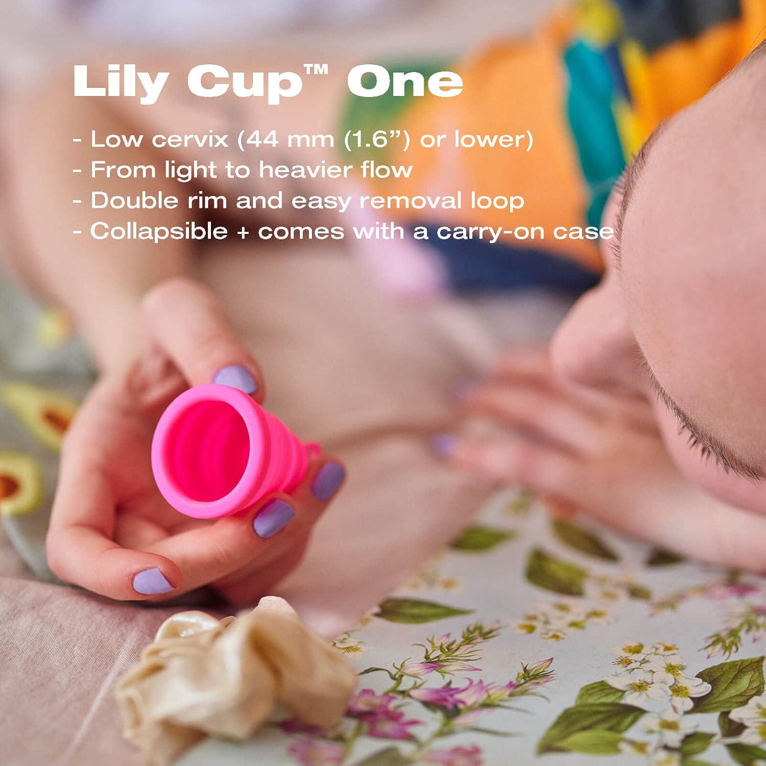 Copa Menstrual Intimina Lily Cup One para Principiantes 4.7cm