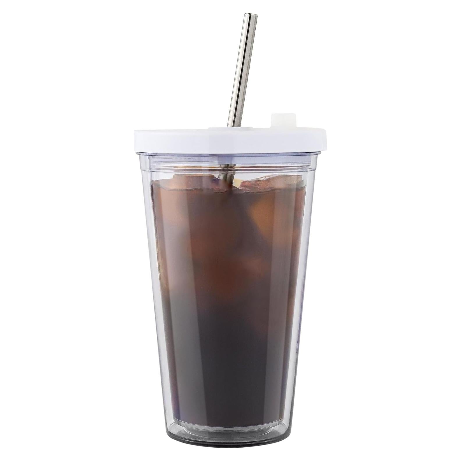 Taza de Café Helado Reutilizable SEFAONUR 16 Oz Aislada