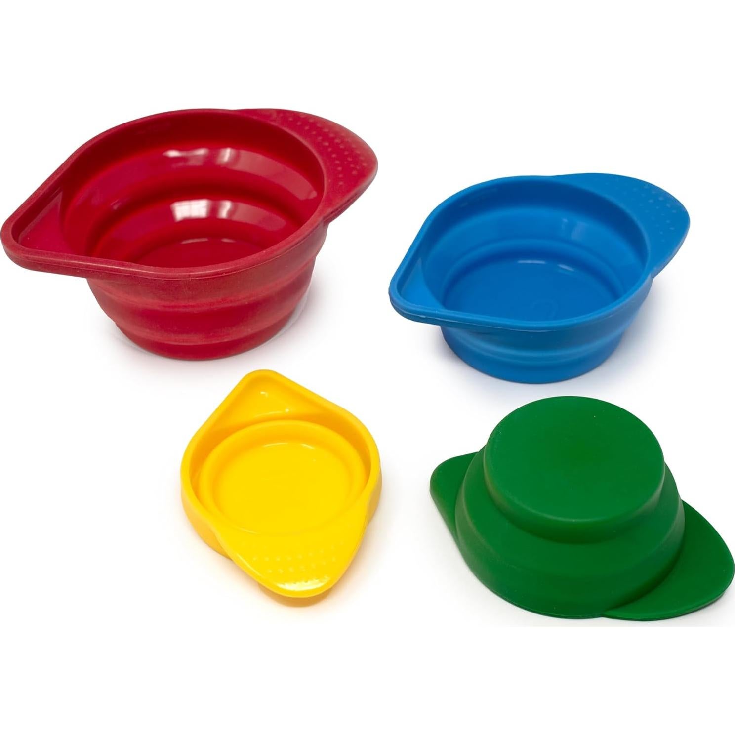 Juego de Tazas Medidoras Plegables Norpro 4 Piezas 60ml a 250ml