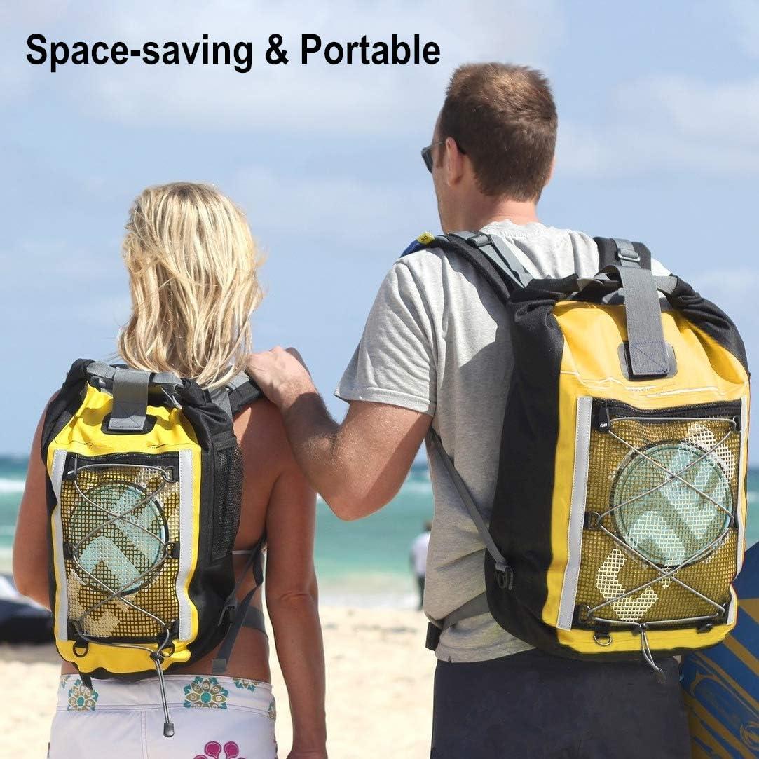 Bowl Colapsable ColorCoral 1200ml Silicona y Tenedor Acero