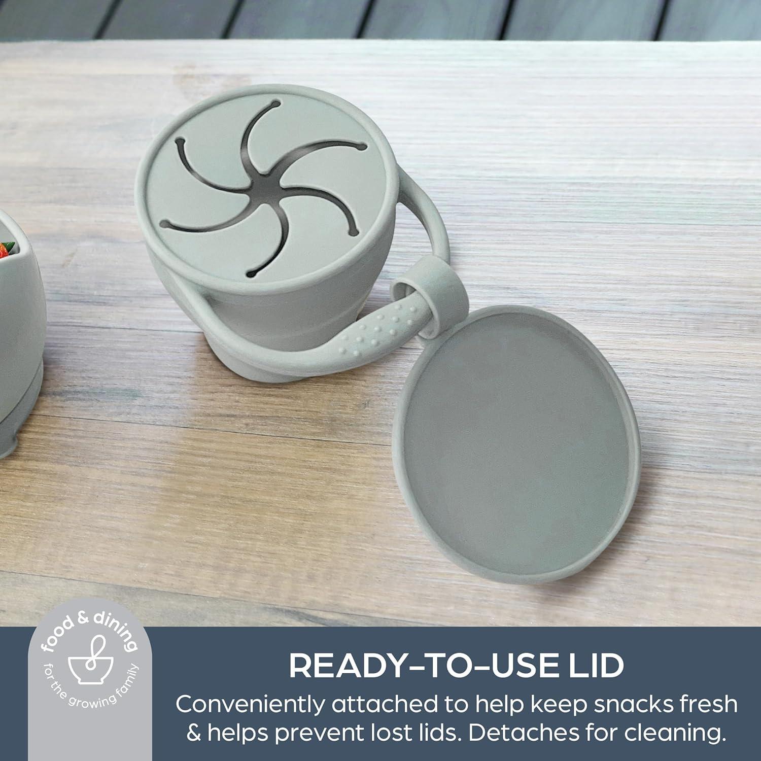 Taza de Snack Dreambaby de Silicona Plegable 170g Verde