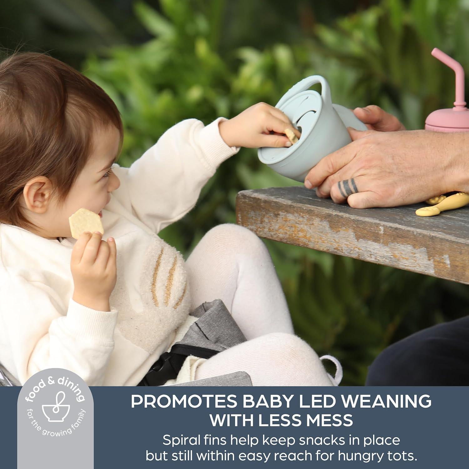 Taza de Snack Dreambaby de Silicona Plegable 170g Verde