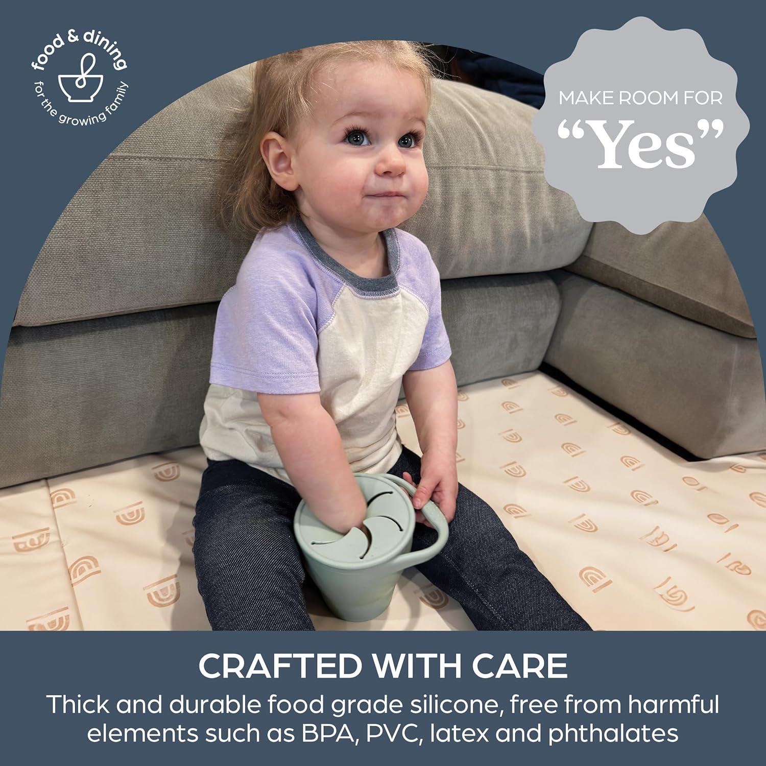 Taza de Snack Dreambaby de Silicona Plegable 170g Verde