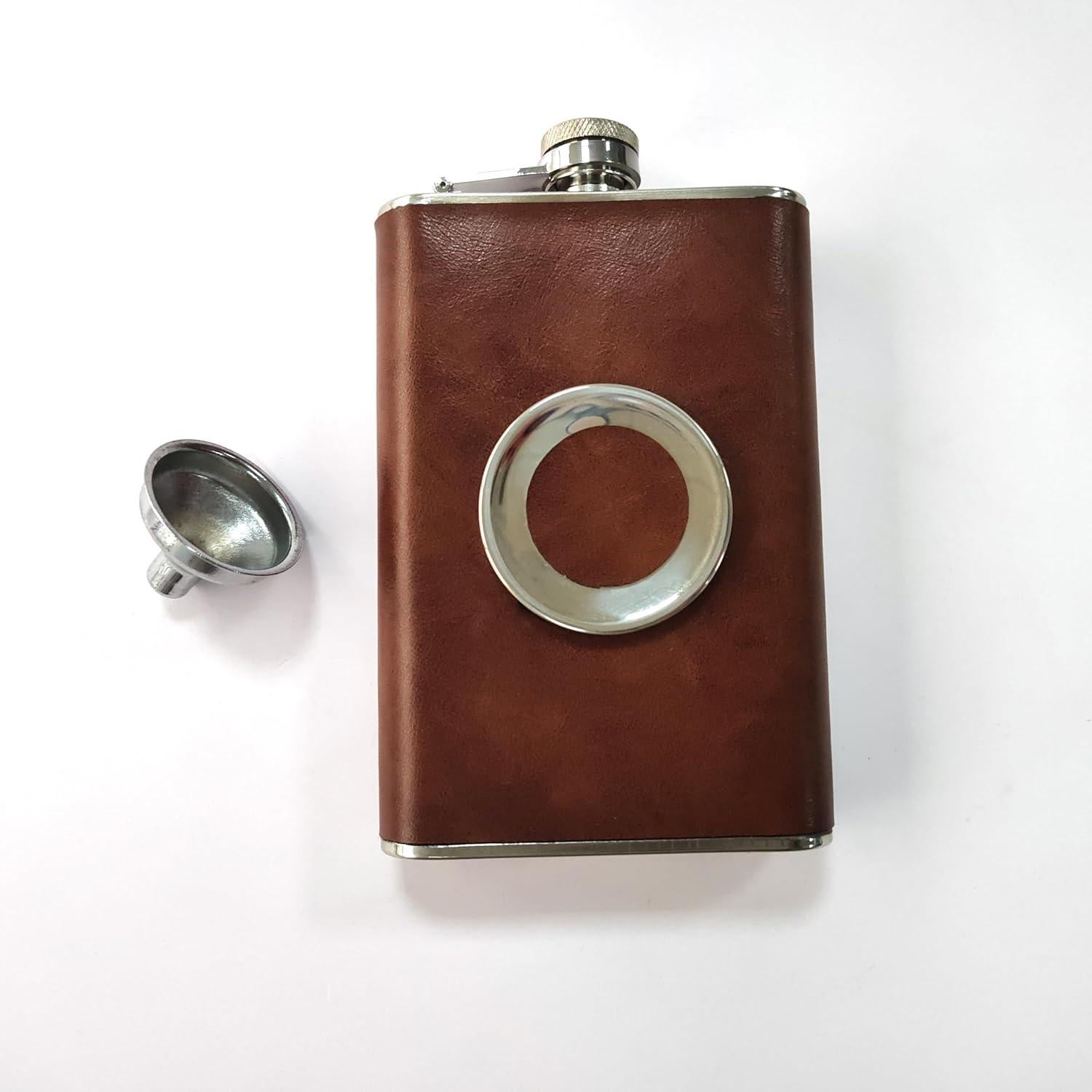 Frasco de acero inoxidable 240ml CNFLASK con copa colapsable