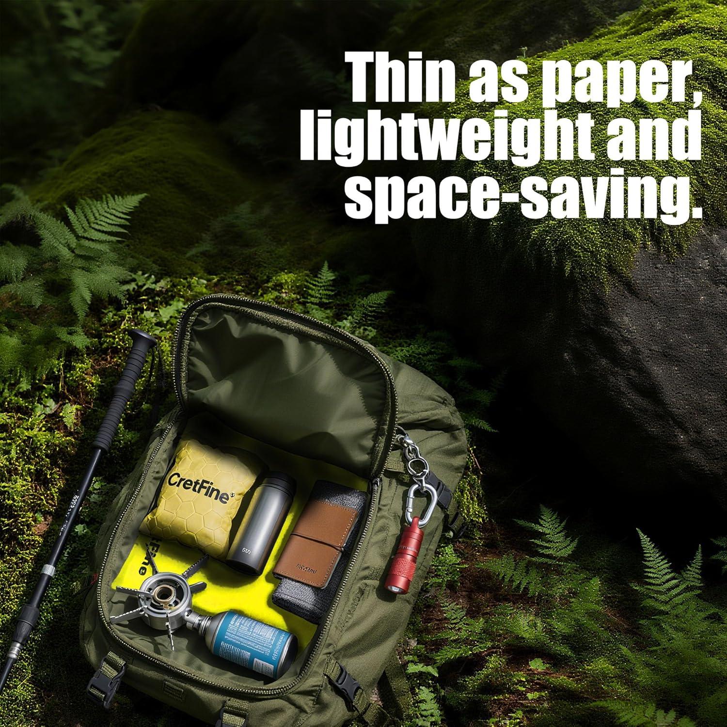 Set de Tazones Plegables CretFine para Camping 4 Piezas