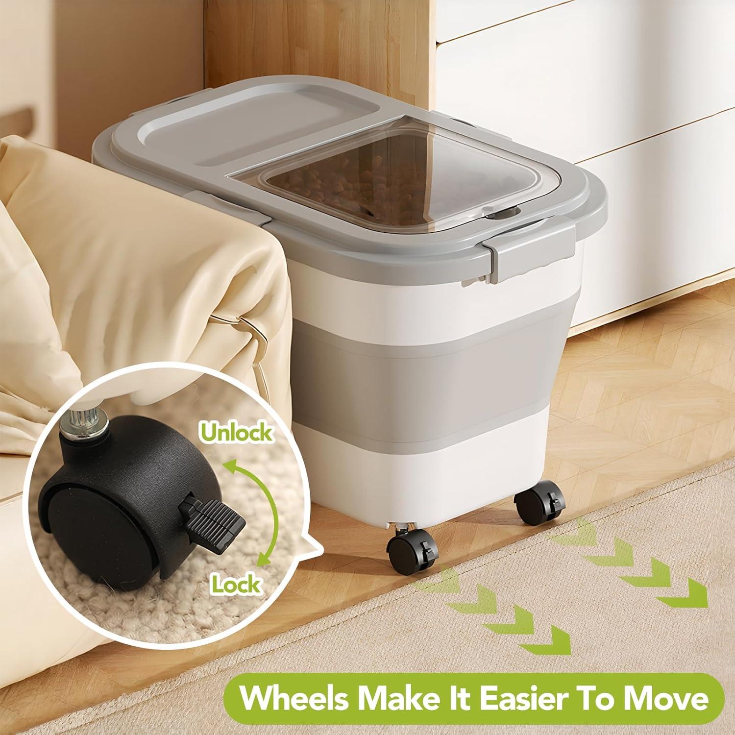 Contenedor de Almacenamiento de Comida para Mascotas Summark 10L