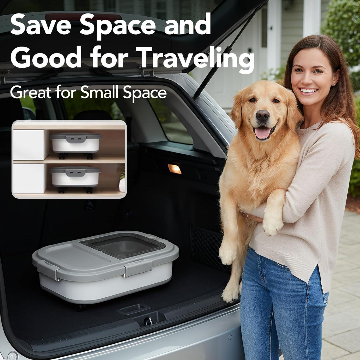 Contenedor de Almacenamiento de Comida para Mascotas Summark 10L