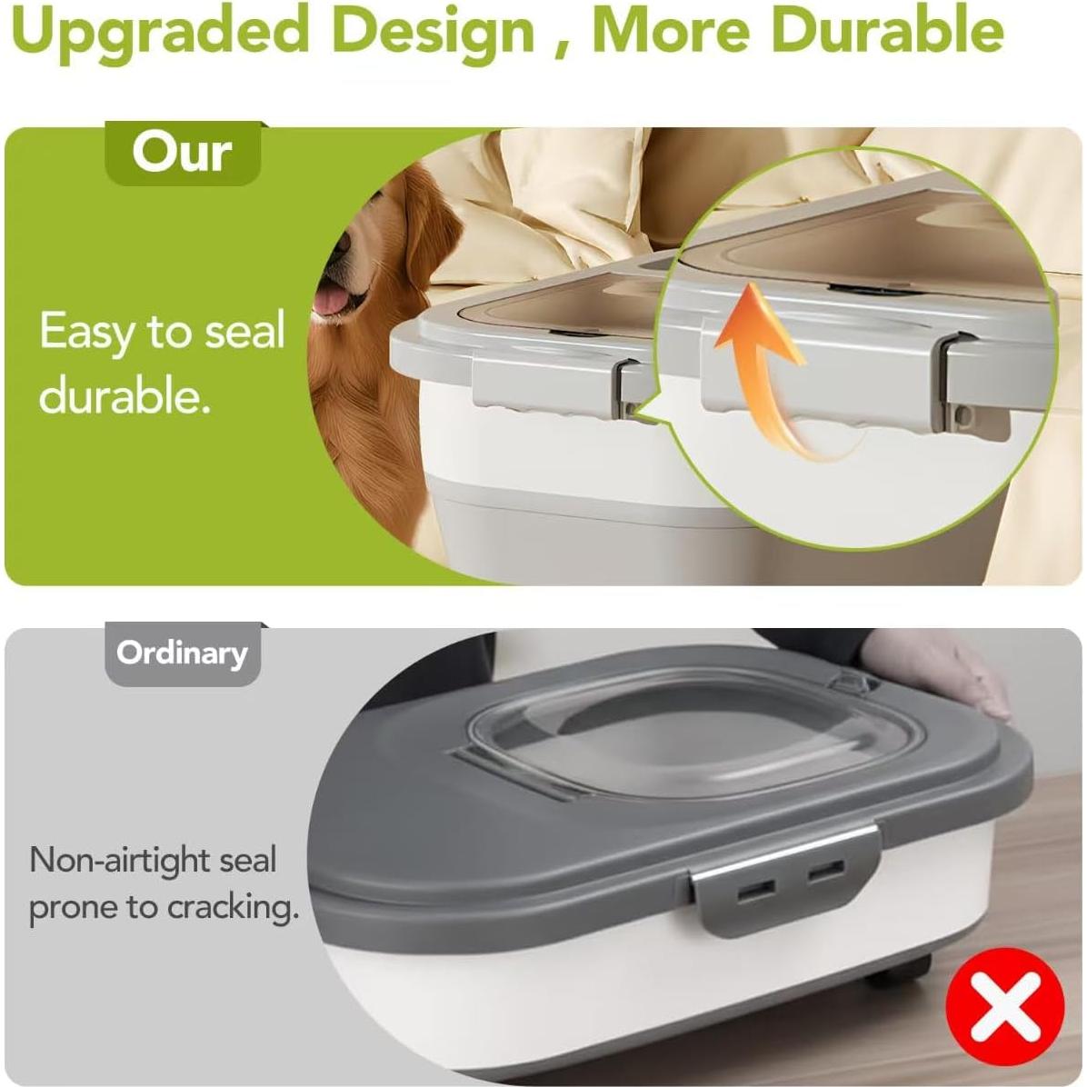 Contenedor de Almacenamiento de Comida para Mascotas Summark 10L