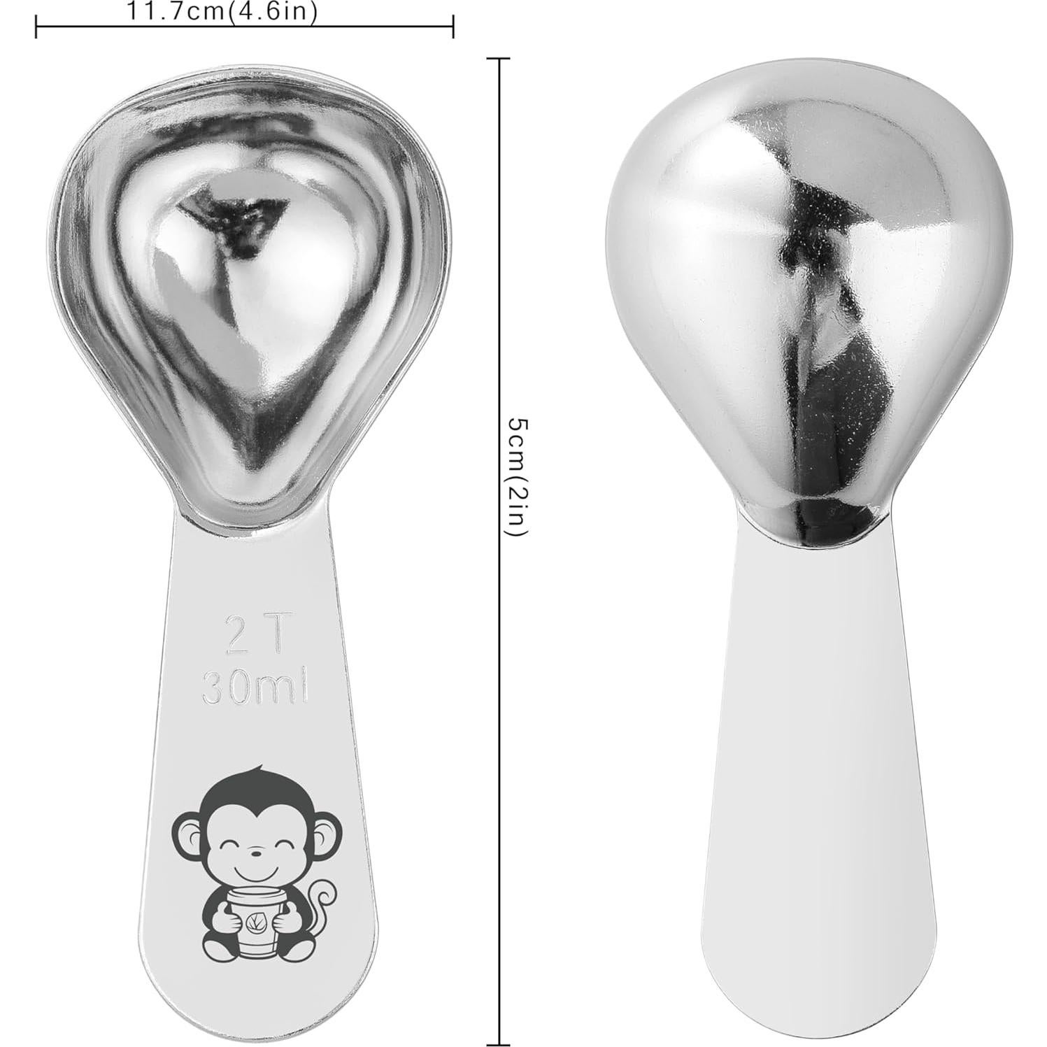 Cuchara Medidora Acero Inoxidable VRUIFA 30ml Diseño Único