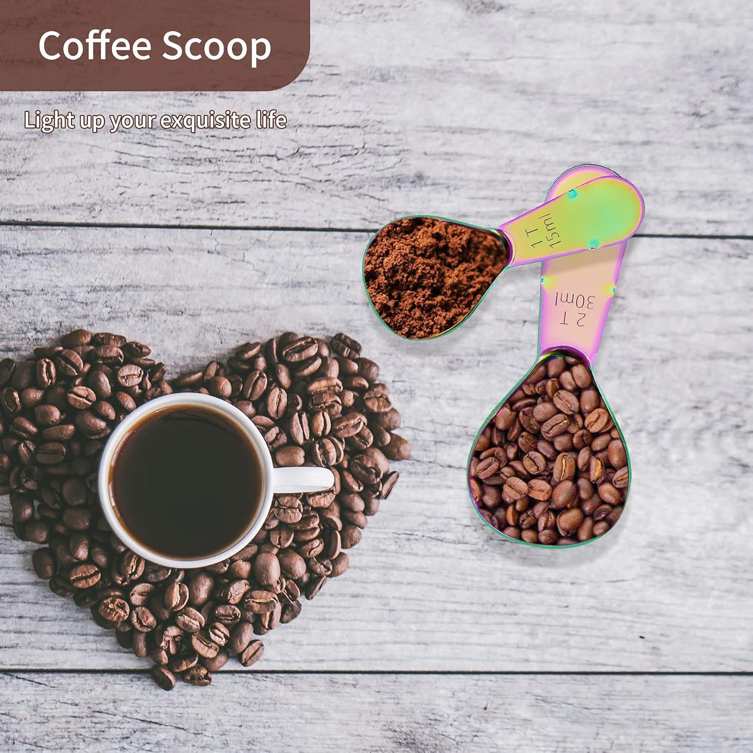 Juego de 2 cucharas medidoras Philbinden acero inoxidable 30ml