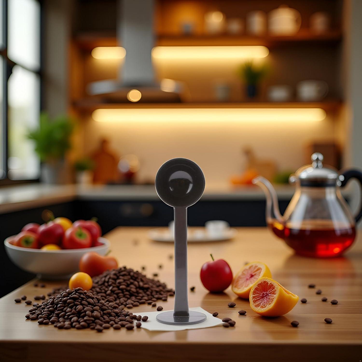 Cuchara Medidora 2-en-1 PurYupearl para Café y Té Negra