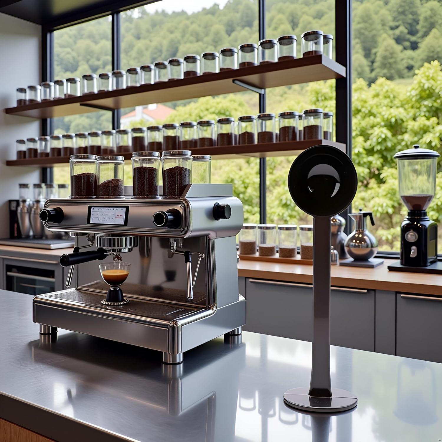 Cuchara Medidora 2-en-1 PurYupearl para Café y Té Negra