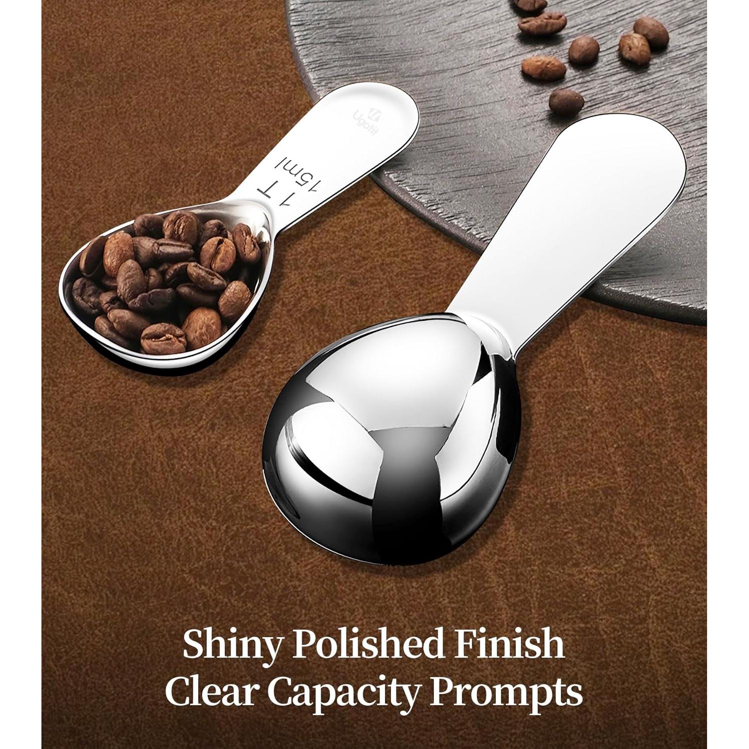 Juego de Cucharas Medidoras Ugotit de Acero Inoxidable 2 Cucharadas