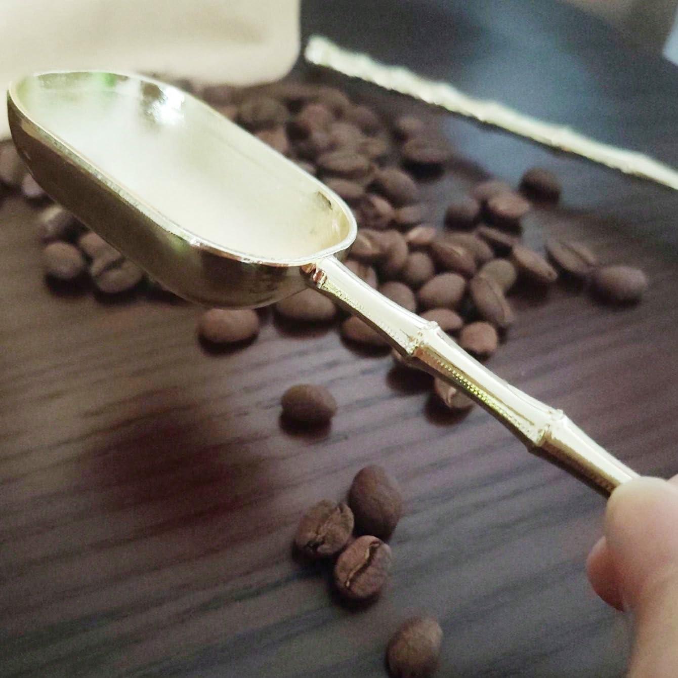 Set de Cucharas Medidoras de Mango Largo Xusmyzm - Dorado Metal