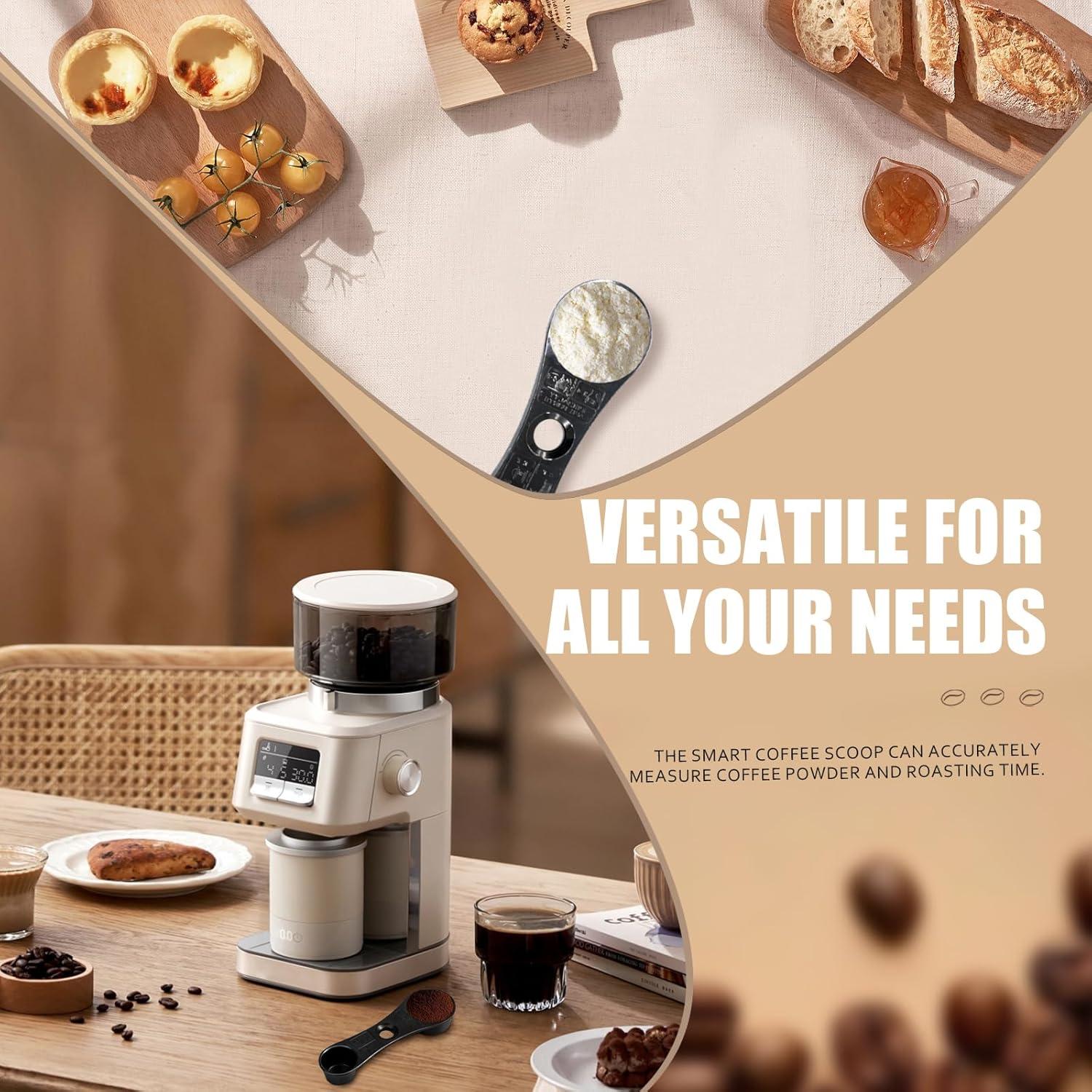 Cuchara Medidora de Café Ninja 2 Cucharadas ABS Sin Derrames