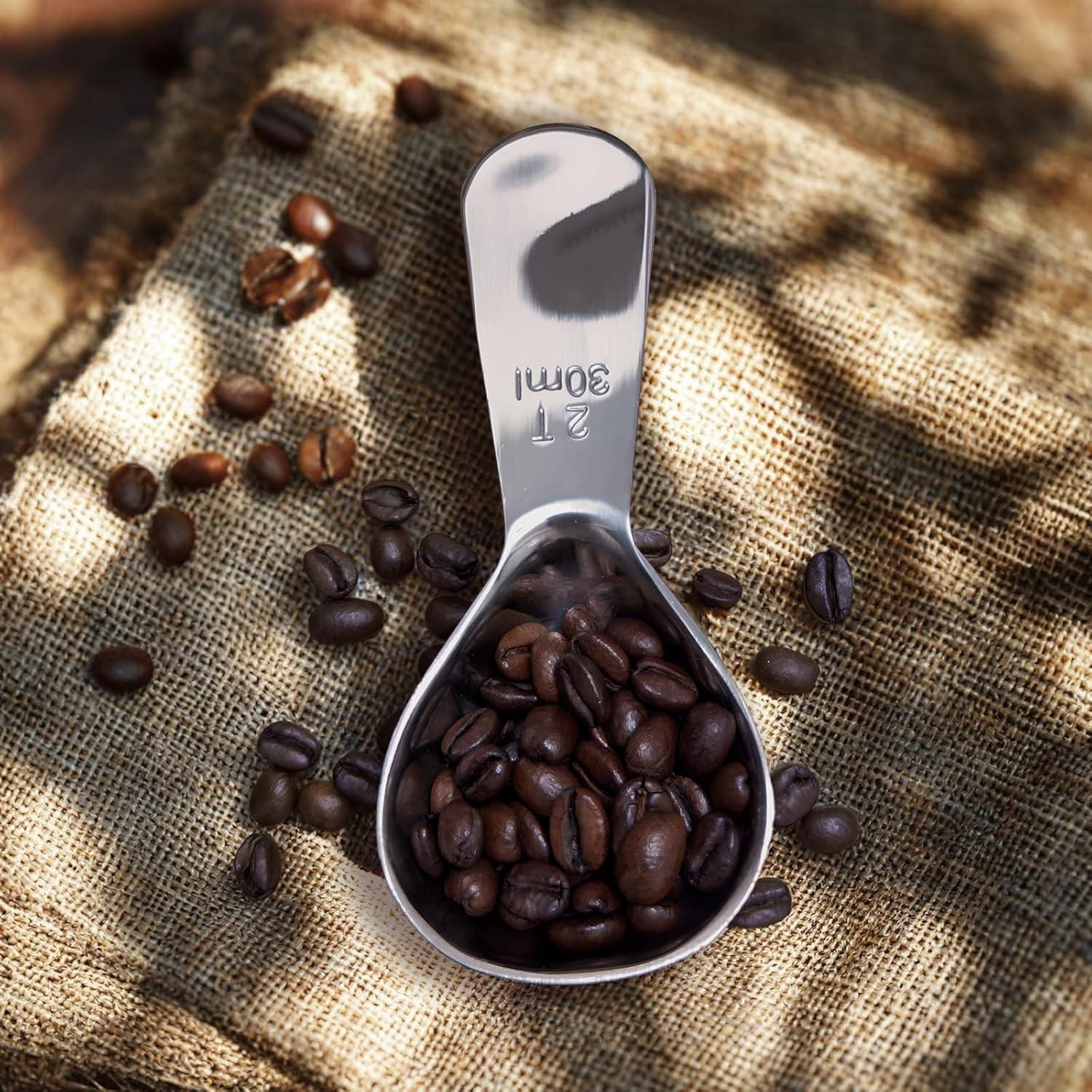 Cucharas Medidoras de Acero Inoxidable Rovella 30ml - 2 Pcs