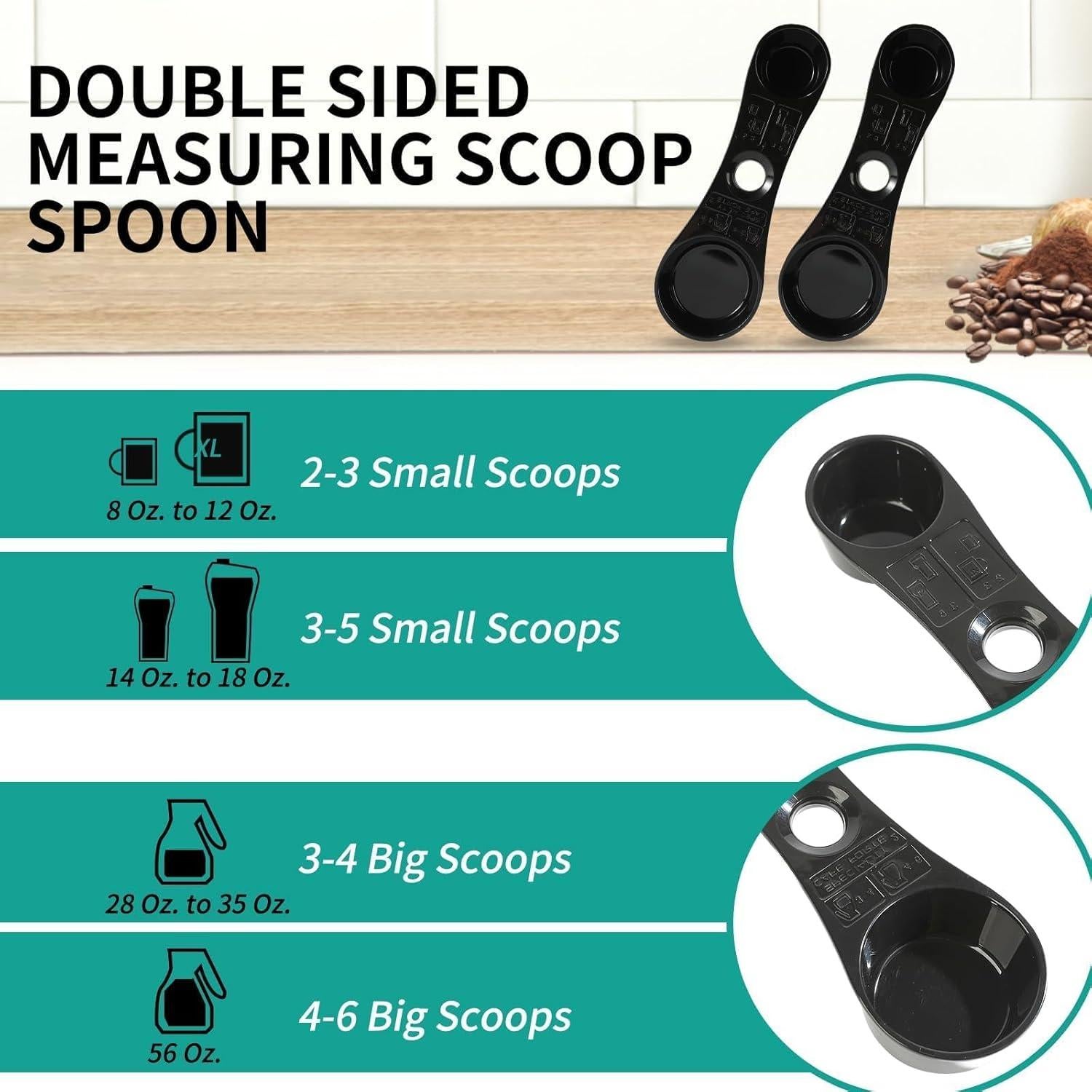 Cucharada Medidora Inteligente Gfdoso para Cafetera Ninja 82g