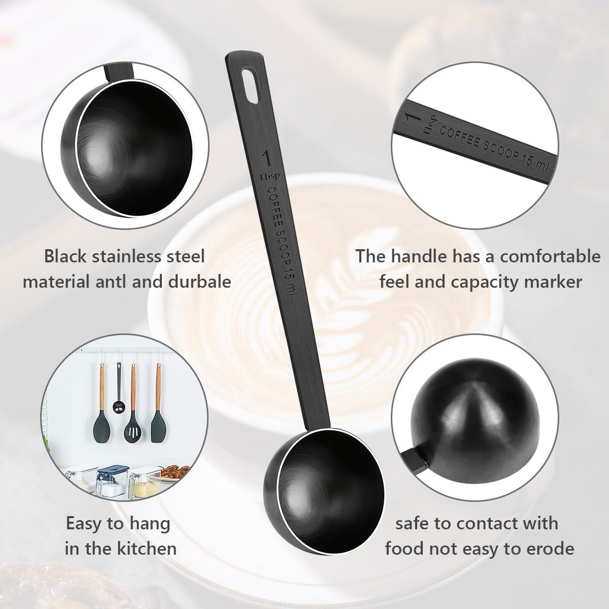 Cucharón Medidor de Acero Inoxidable 15ml para Café y Té