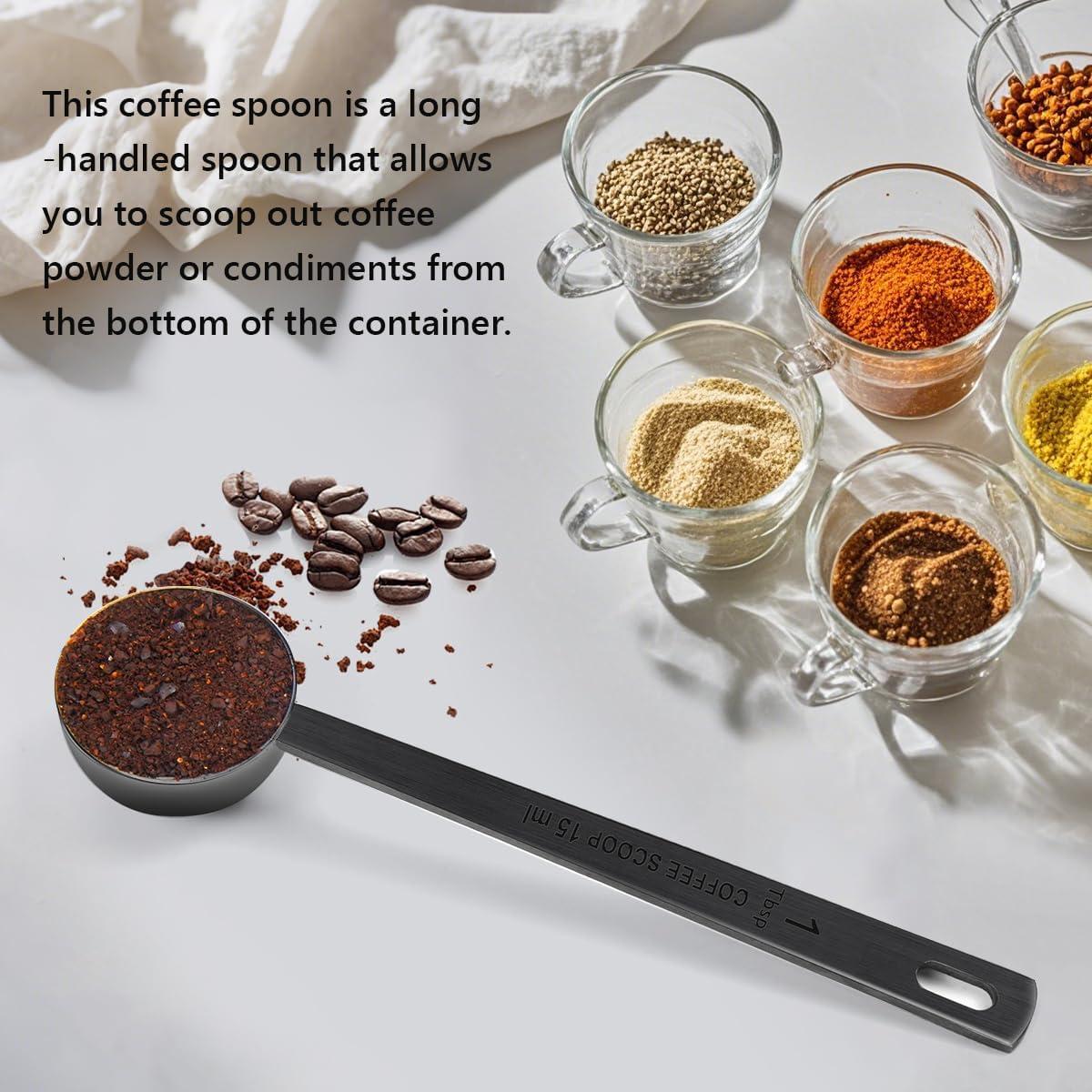Cucharón Medidor de Acero Inoxidable 15ml para Café y Té