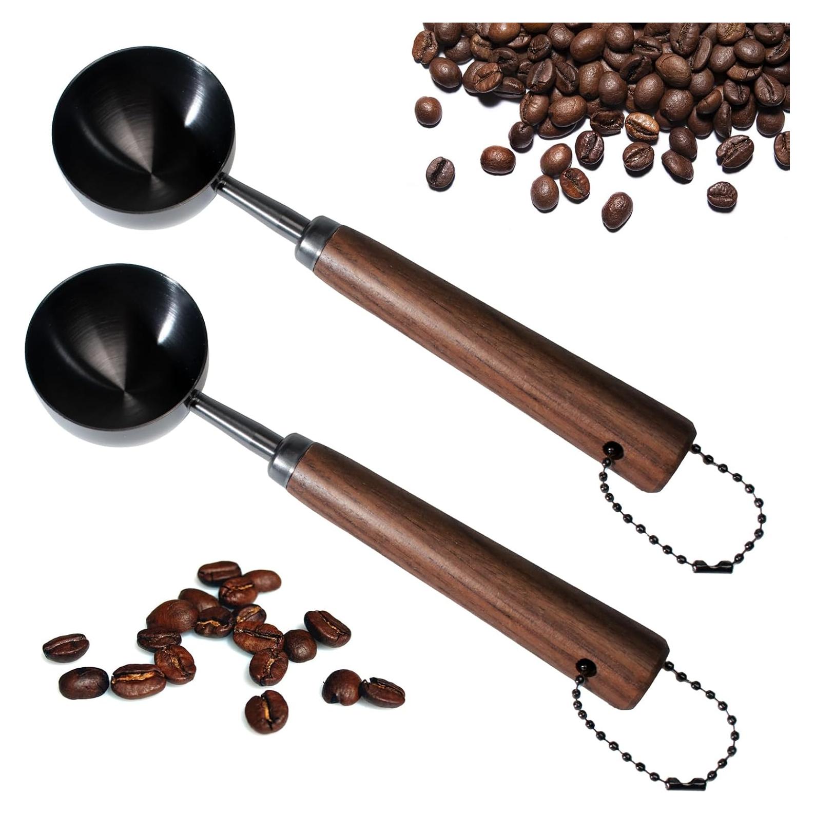 Cucharas Medidoras de Café Vintage Riqwm Iro 30ml 2 Pcs