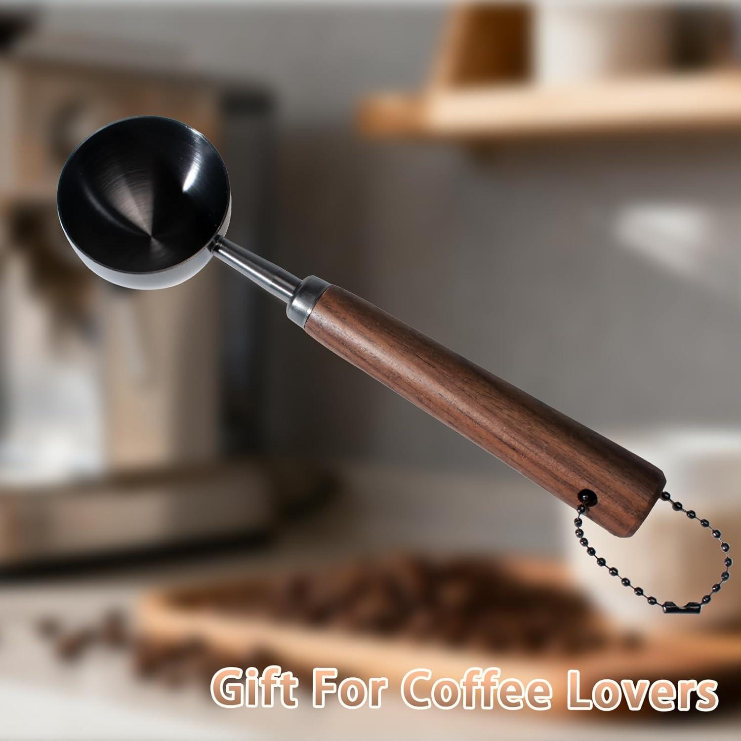 Cucharas Medidoras de Café Vintage Riqwm Iro 30ml 2 Pcs