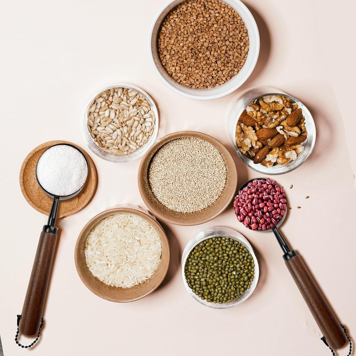 Cucharas Medidoras de Café Vintage Riqwm Iro 30ml 2 Pcs