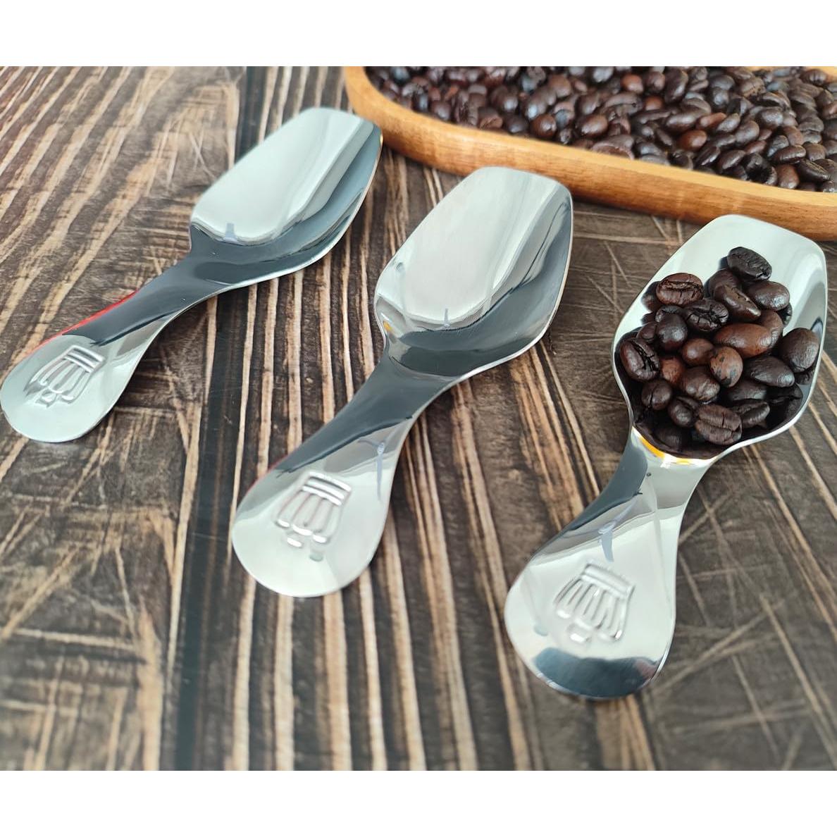 Cucharitas Mini de Acero Inoxidable Honkenda - Paquete de 3