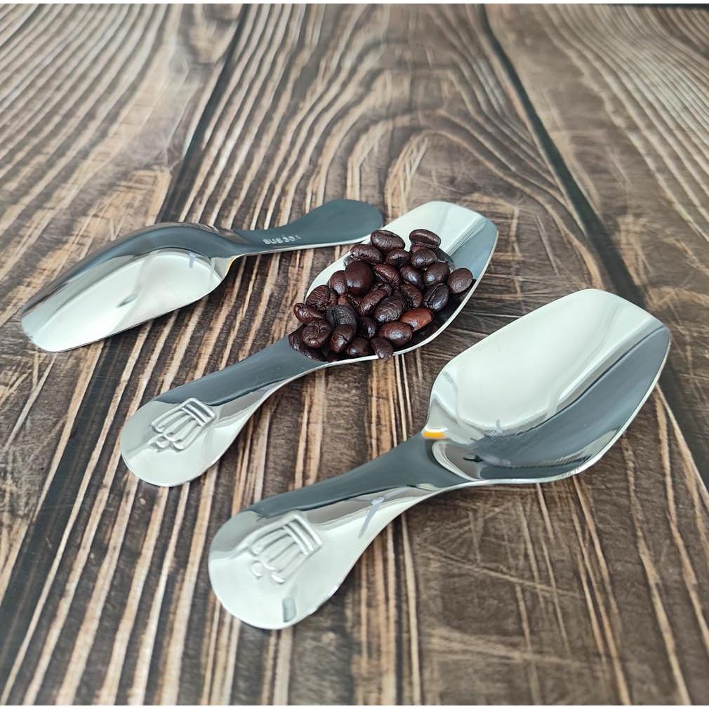 Cucharitas Mini de Acero Inoxidable Honkenda - Paquete de 3