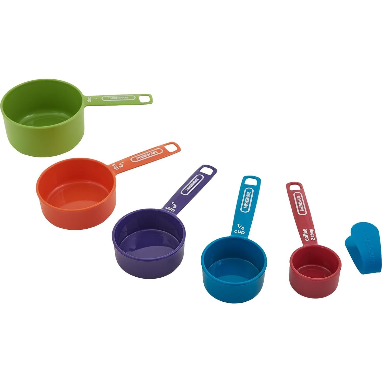 Juego de Tazas Medidoras 5 Piezas Farberware Plástico Duradero