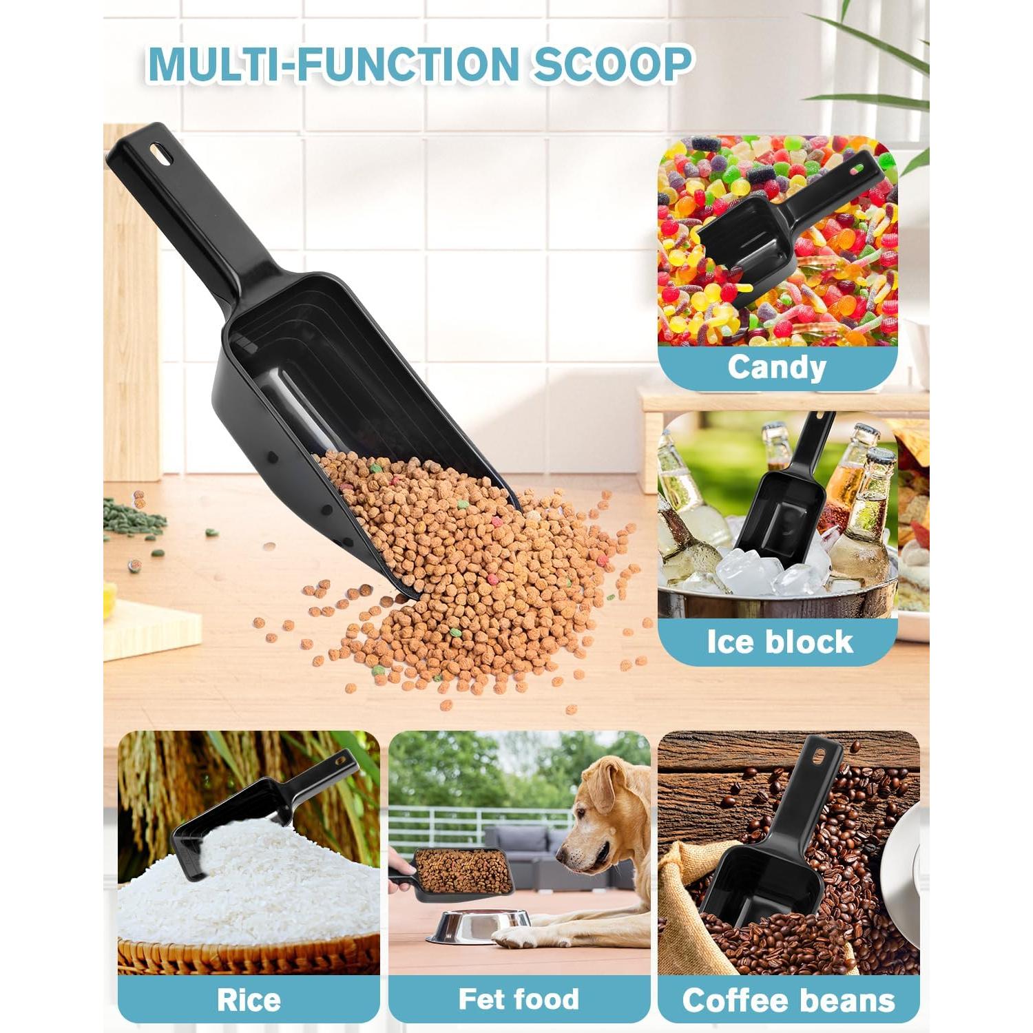 Cucharón Medidor de Comida para Perros Aosnare 2 Tazas - Paquete de 2