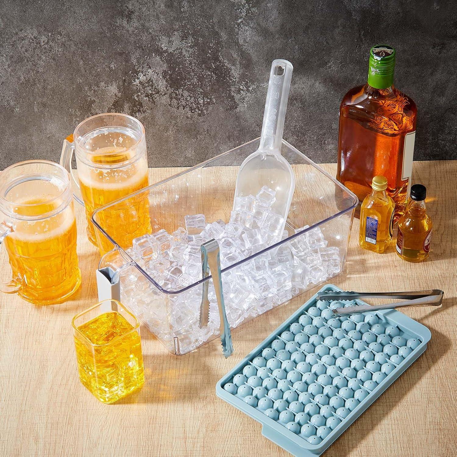 Contenedor de Hielo Havawish 10 Pcs con Moldes y Cucharas