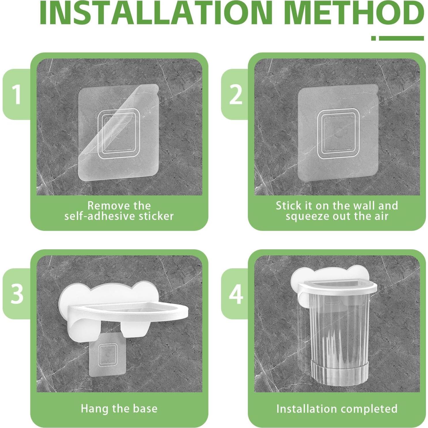 Cuchara de Hielo con Soporte Yitexin - Plástico Blanco Multifuncional