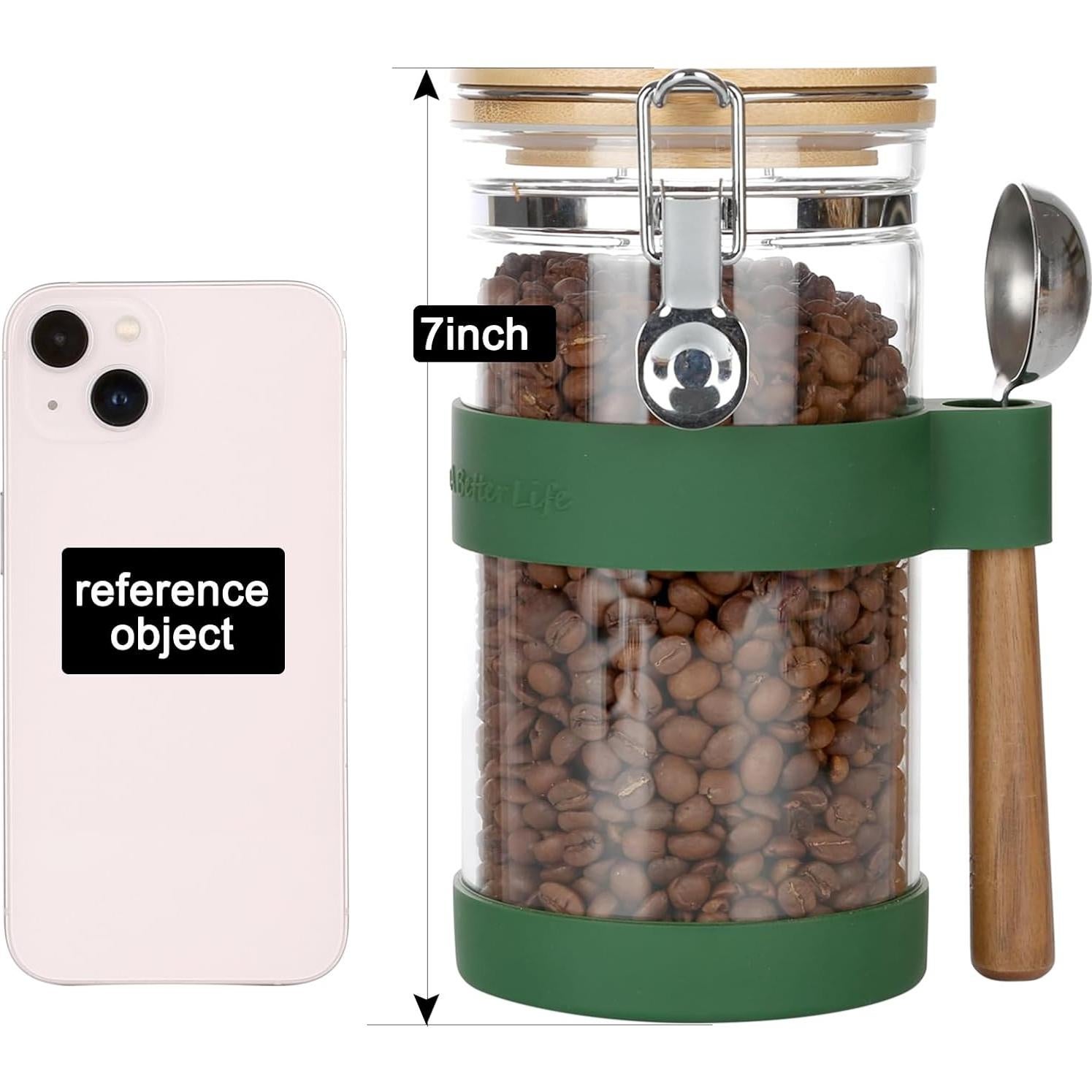 Contenedor de Almacenamiento de Granos KKC 1200 ml Hermético