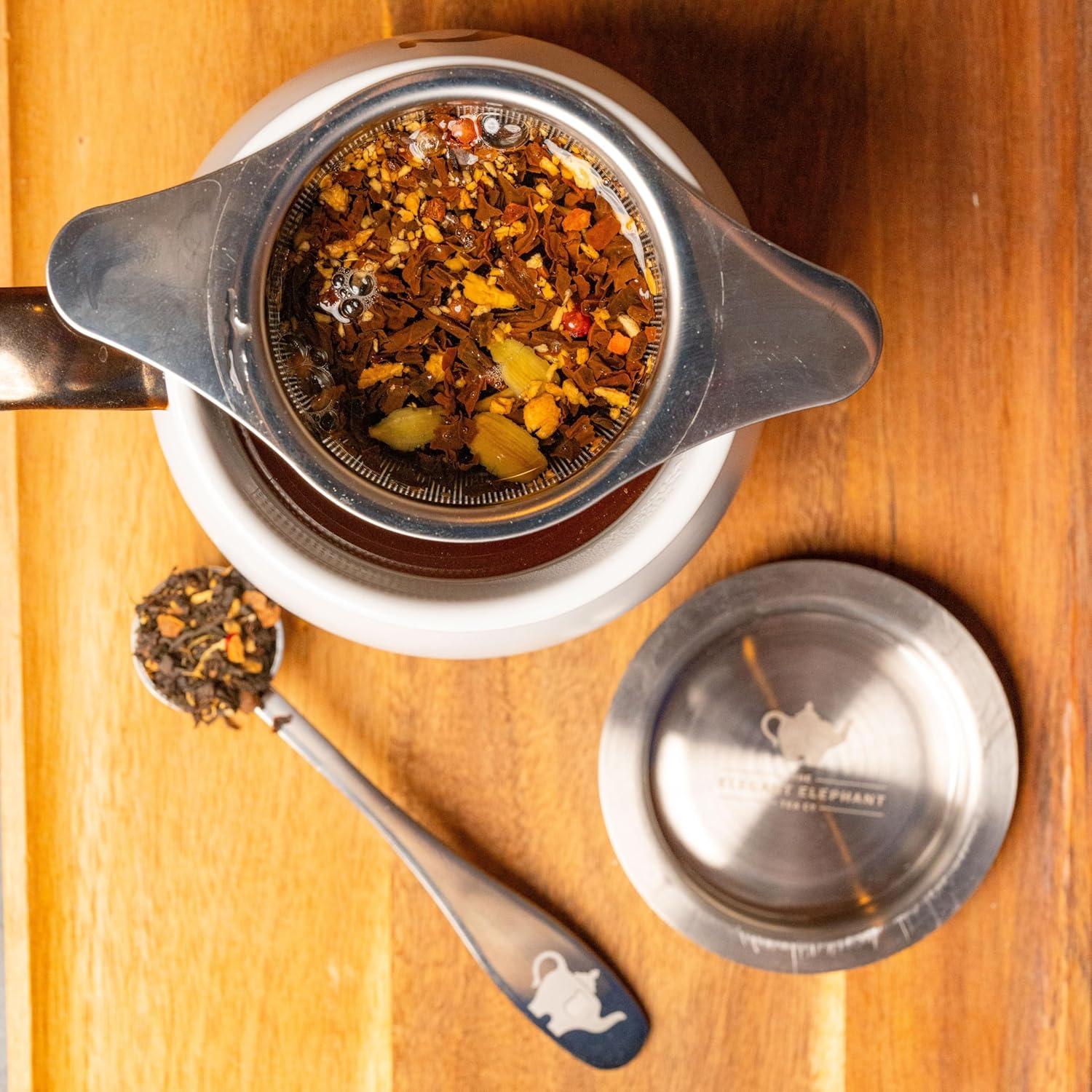 Cuchara de Té Premium El Elefante Elegante - Acero Inoxidable 18/8