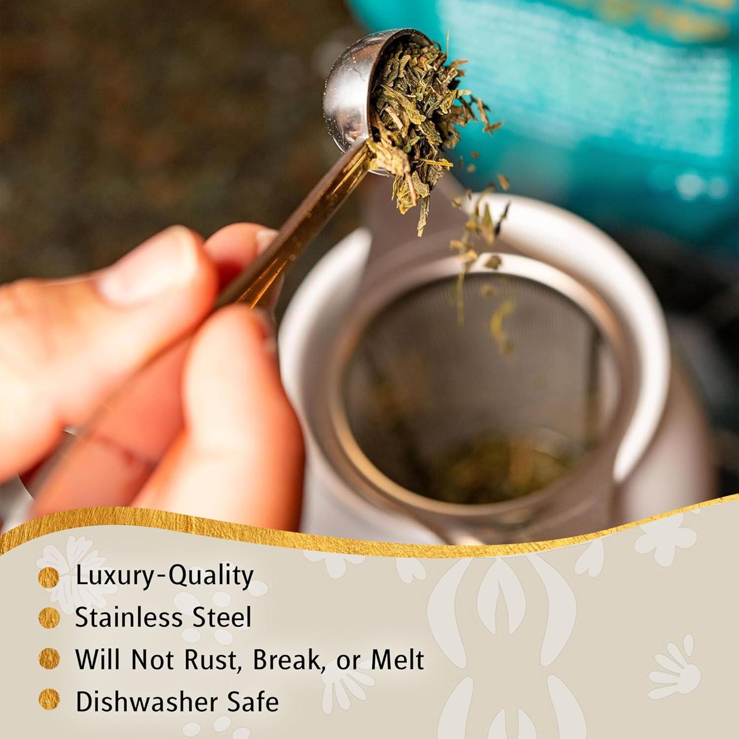 Cuchara de Té Premium El Elefante Elegante - Acero Inoxidable 18/8