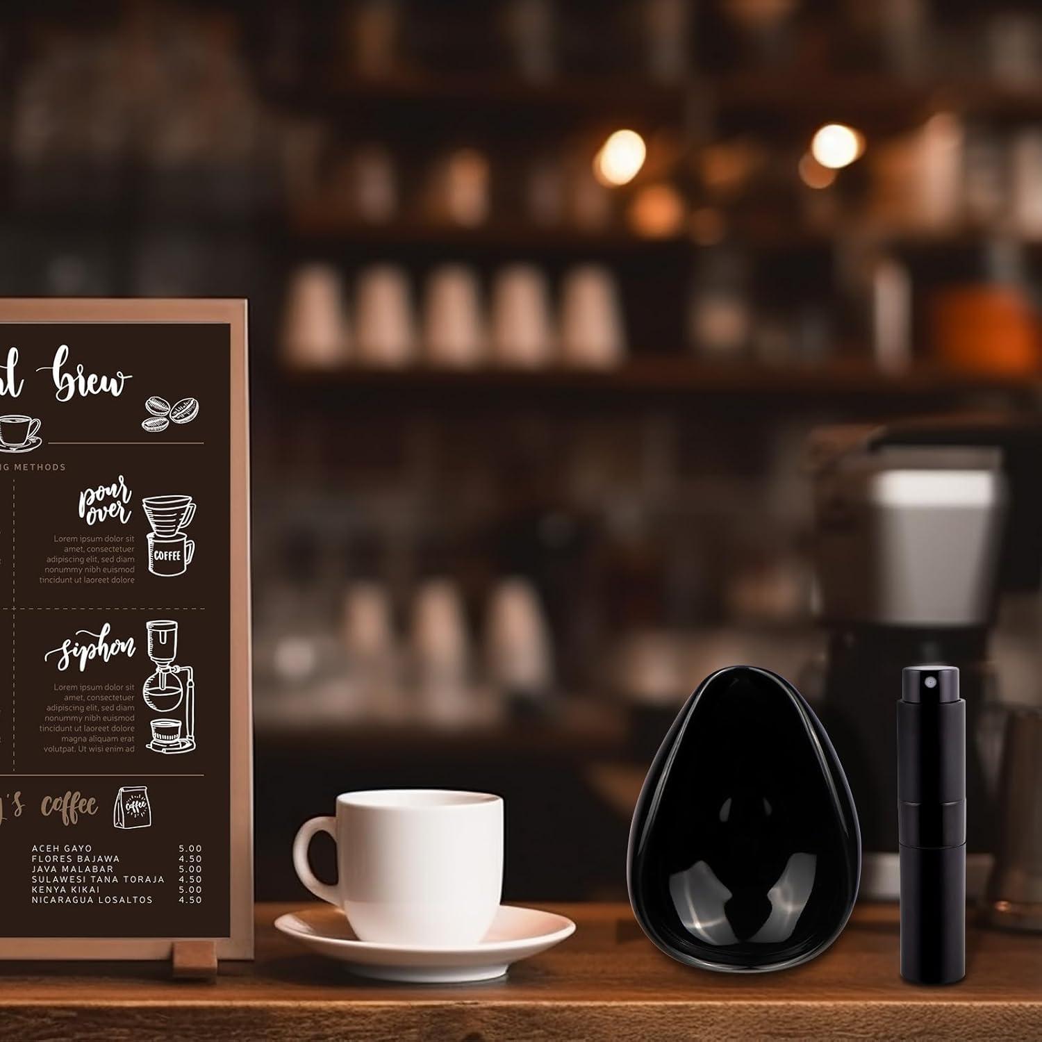 Kit de Dosificación de Café Cerámica FEUNLEM 25g + Spray 8ml