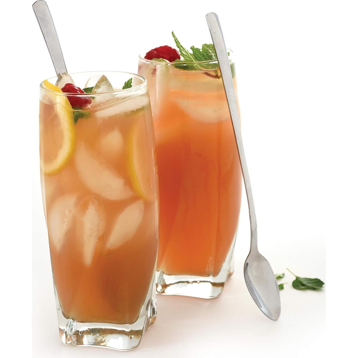 Cucharas de Té Helado Norpro de Acero Inoxidable, Set 2 Piezas