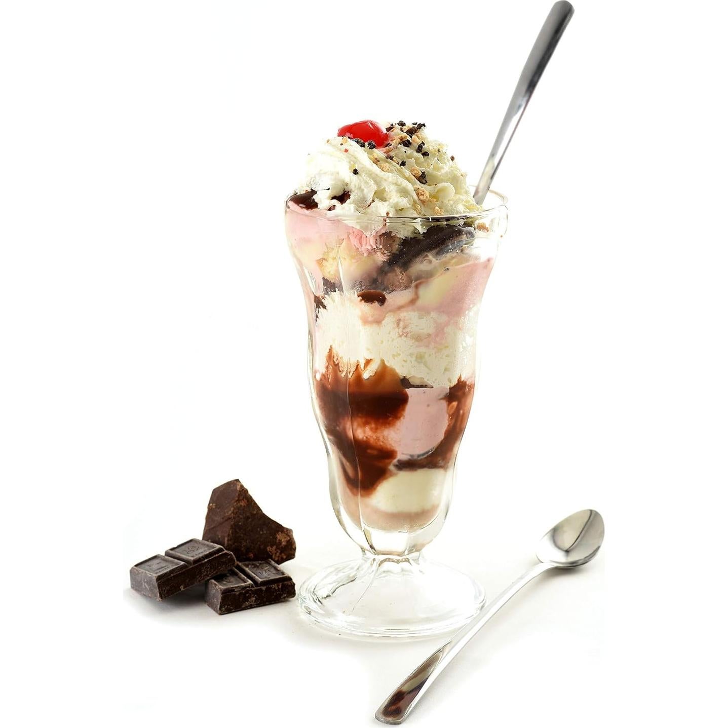 Cucharas de Té Helado Norpro de Acero Inoxidable, Set 2 Piezas